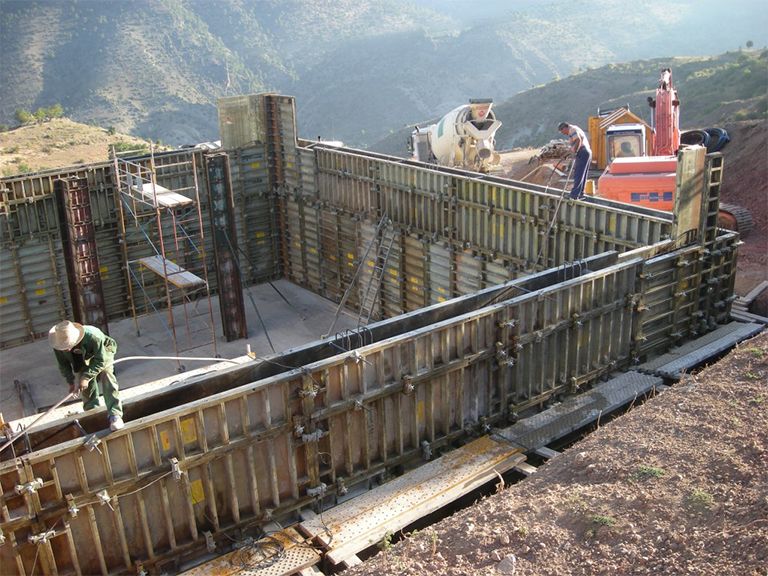 Obra civil - depósitos