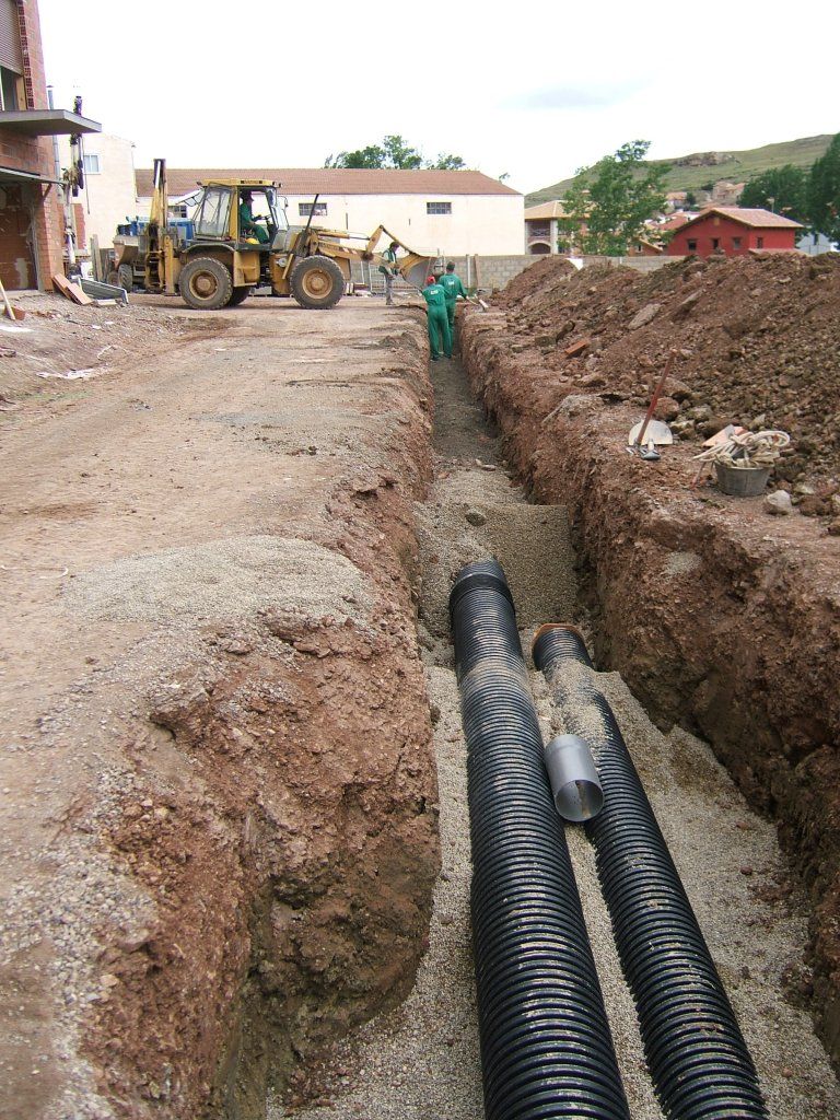 Obra civil - conducciones
