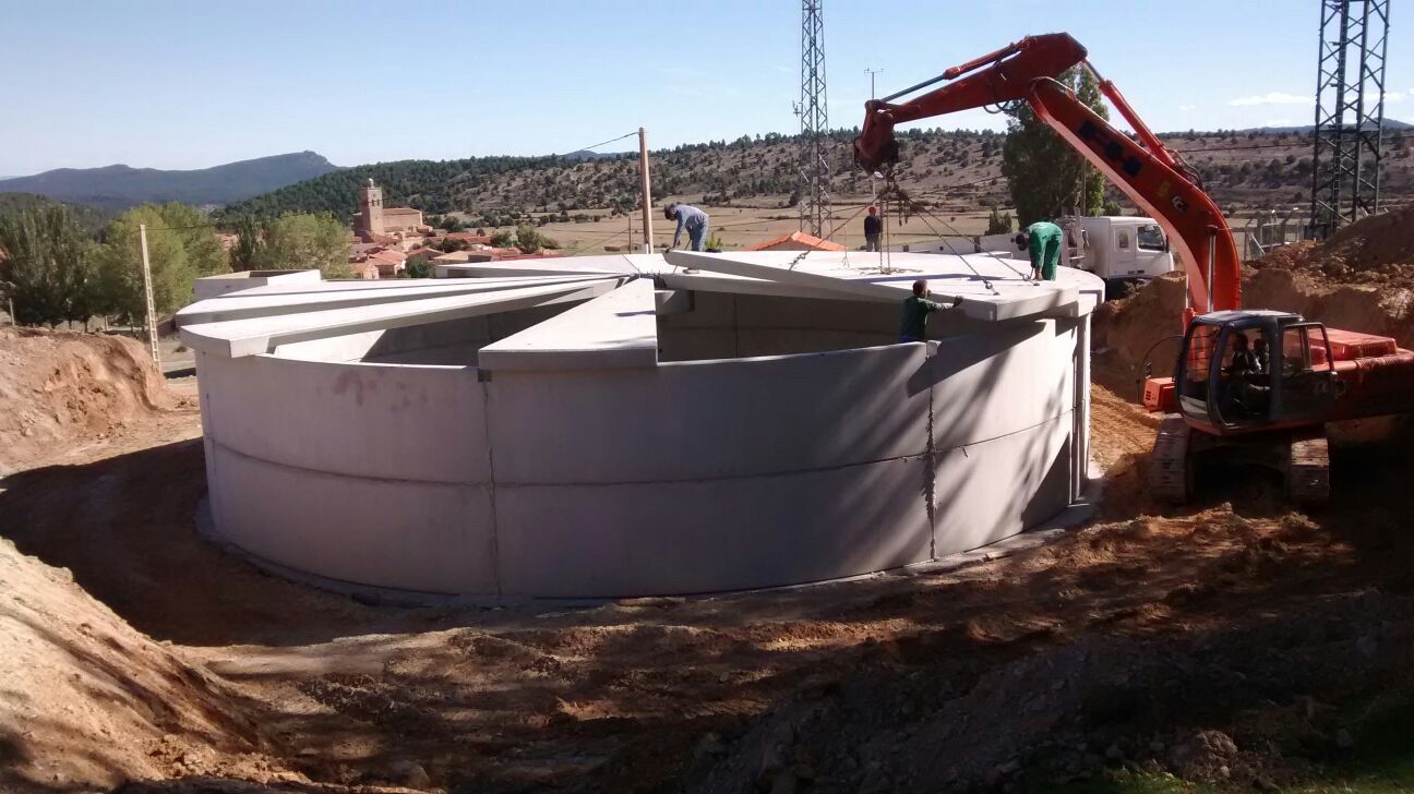 Obra civil - depósitos