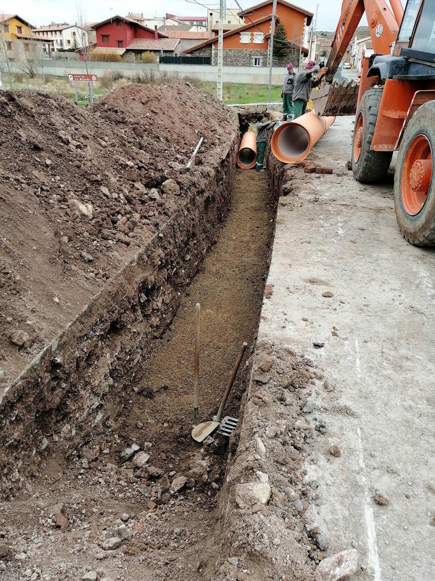 Obra civil - conducciones