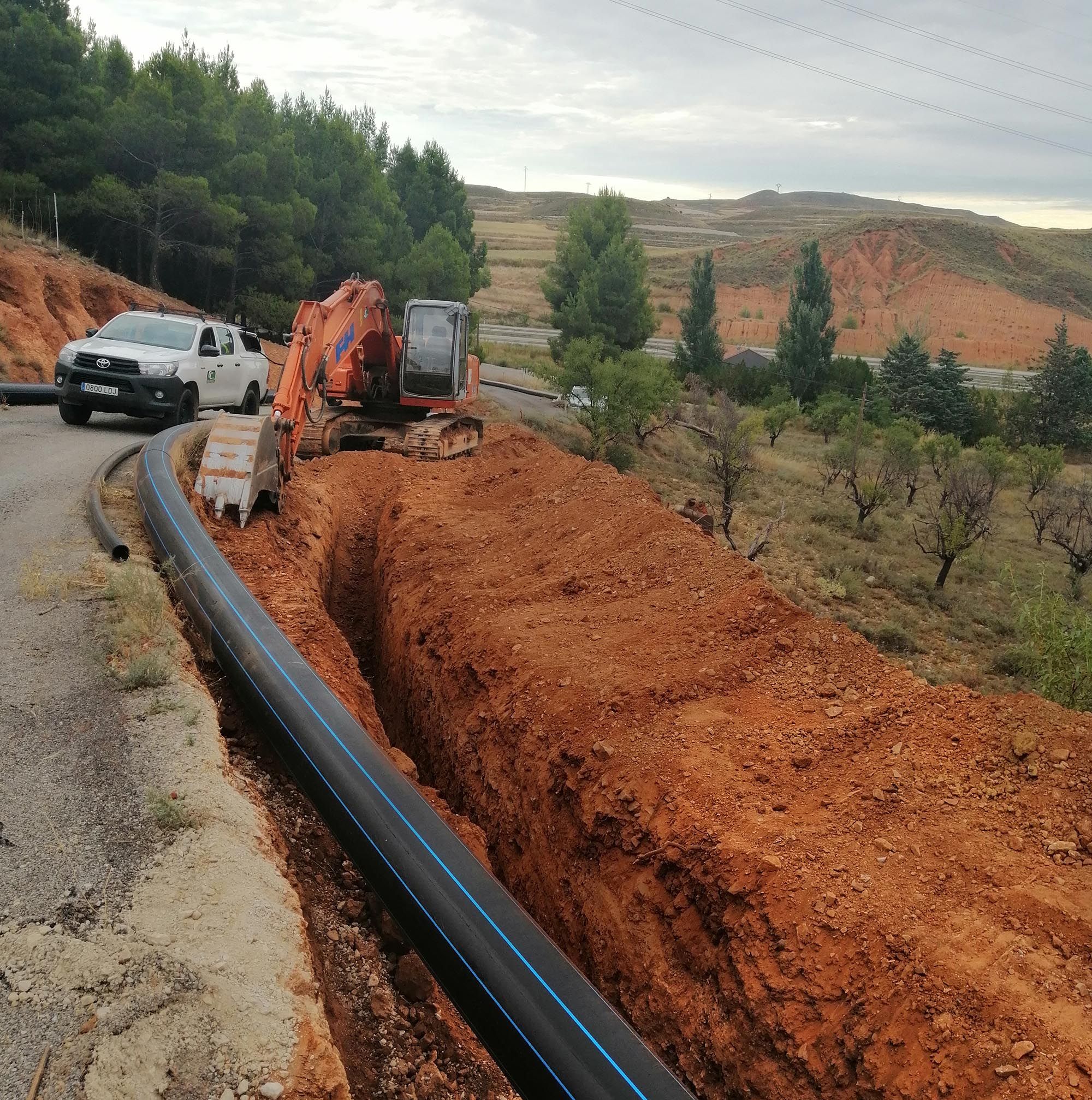 Obra civil - conducciones