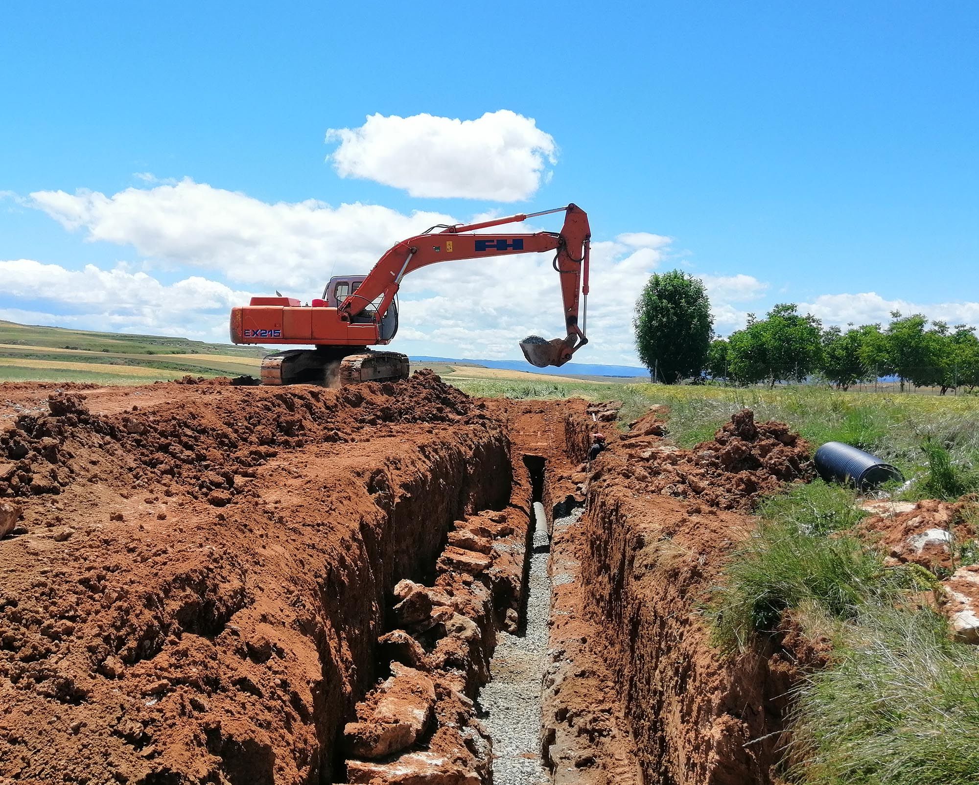 Obra civil - conducciones