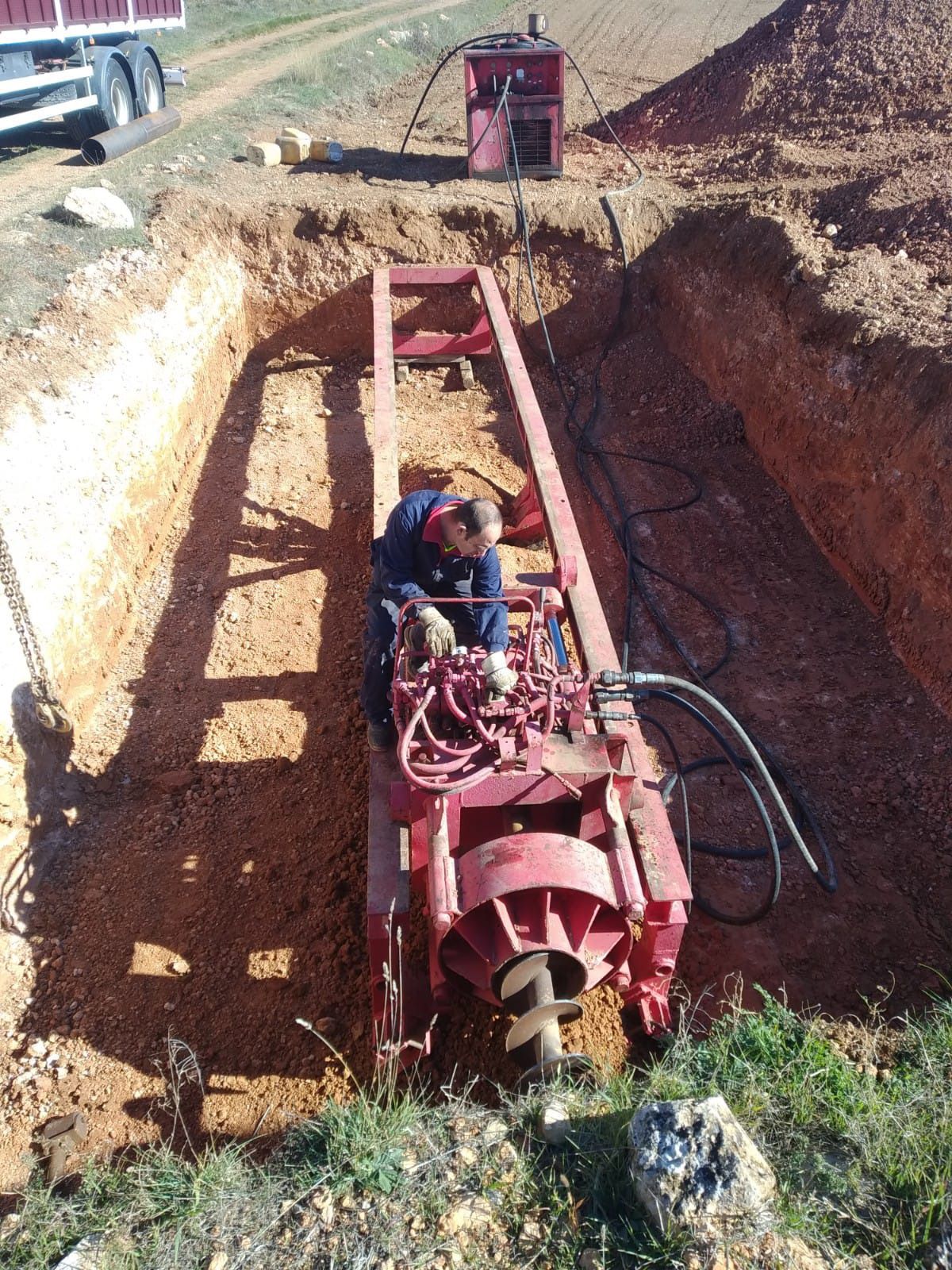 Obra civil - conducciones