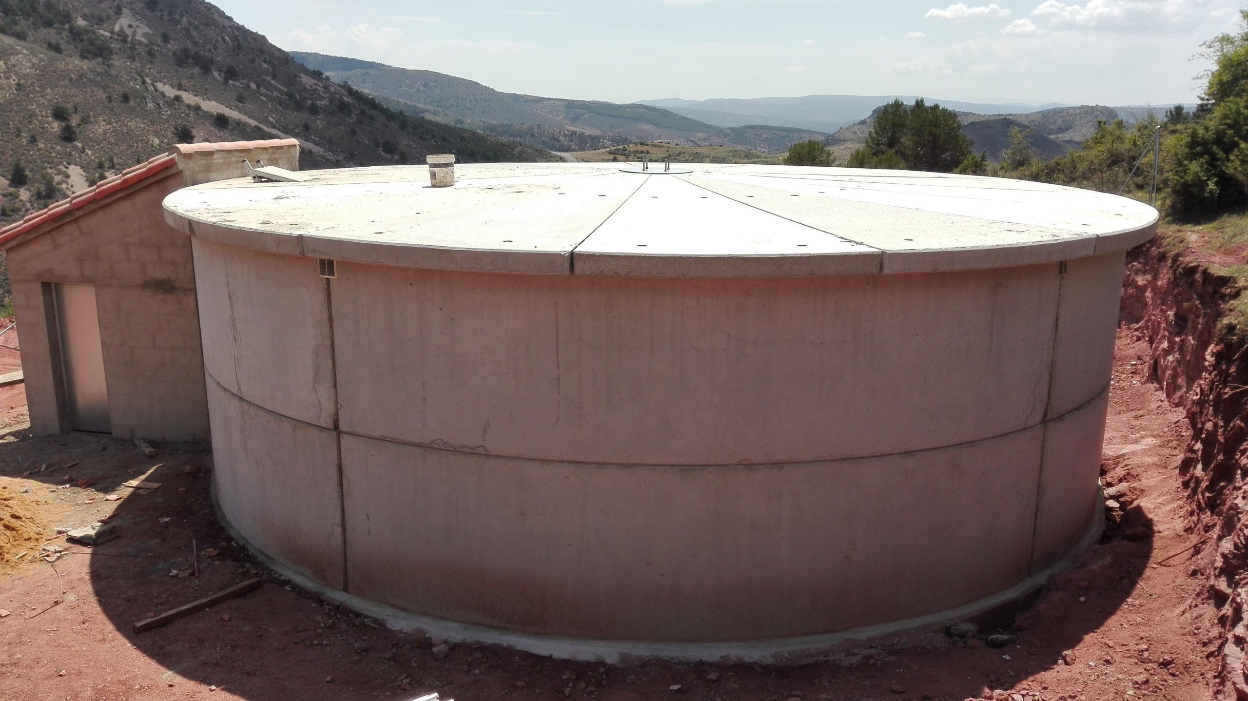 Obra civil - depósitos