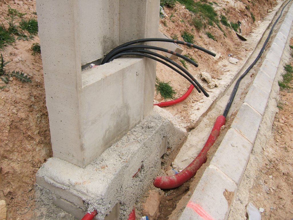 Obra civil - electrificación