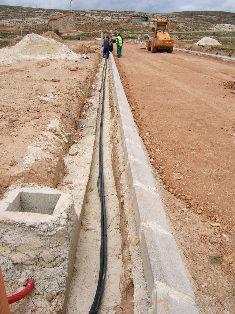 Obra civil - electrificación