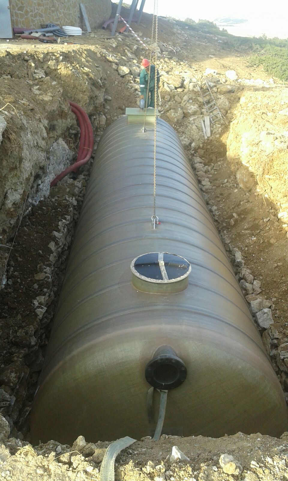 Obra civil - depósitos