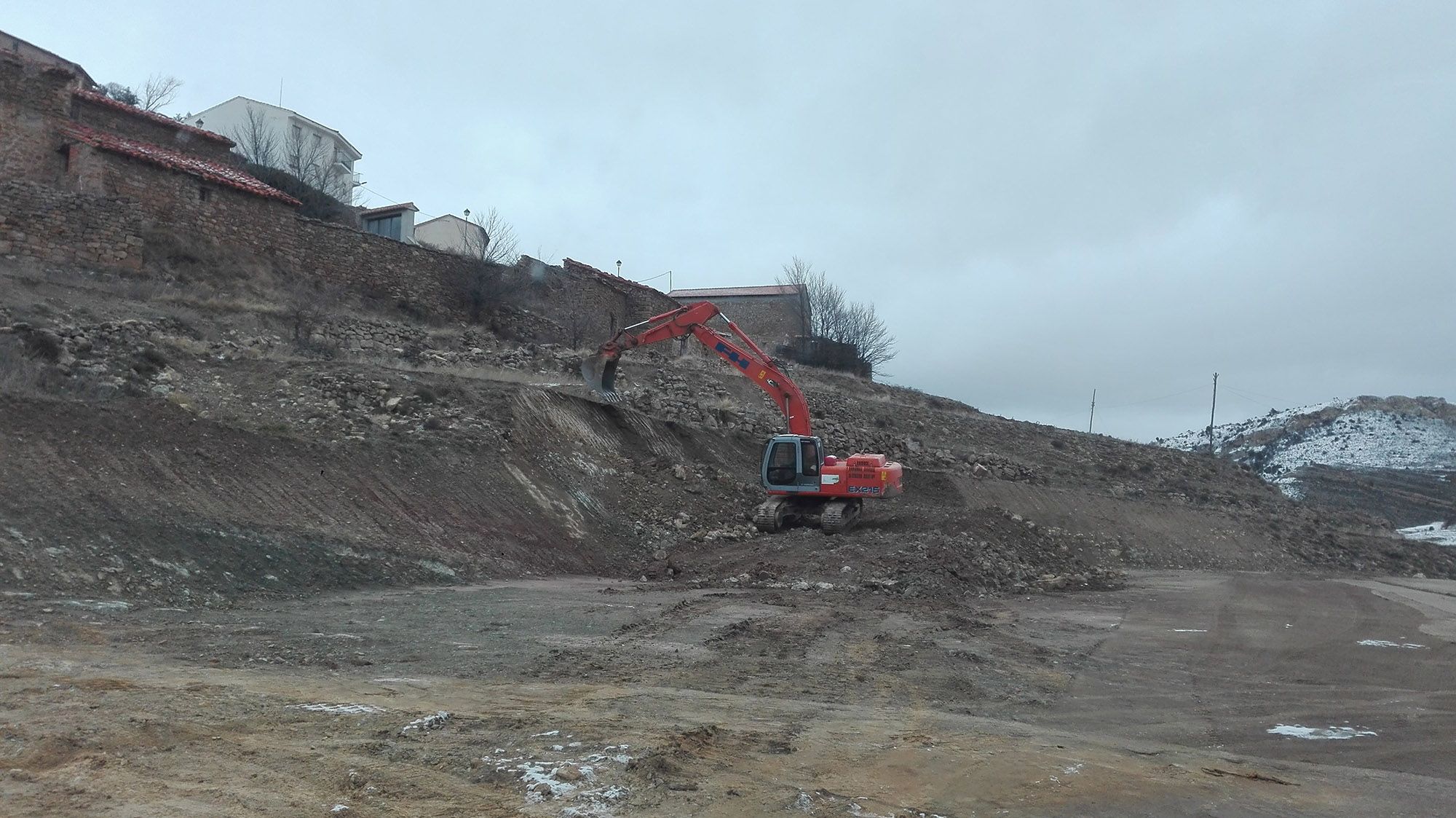 Obra civil - movimiento de tierras